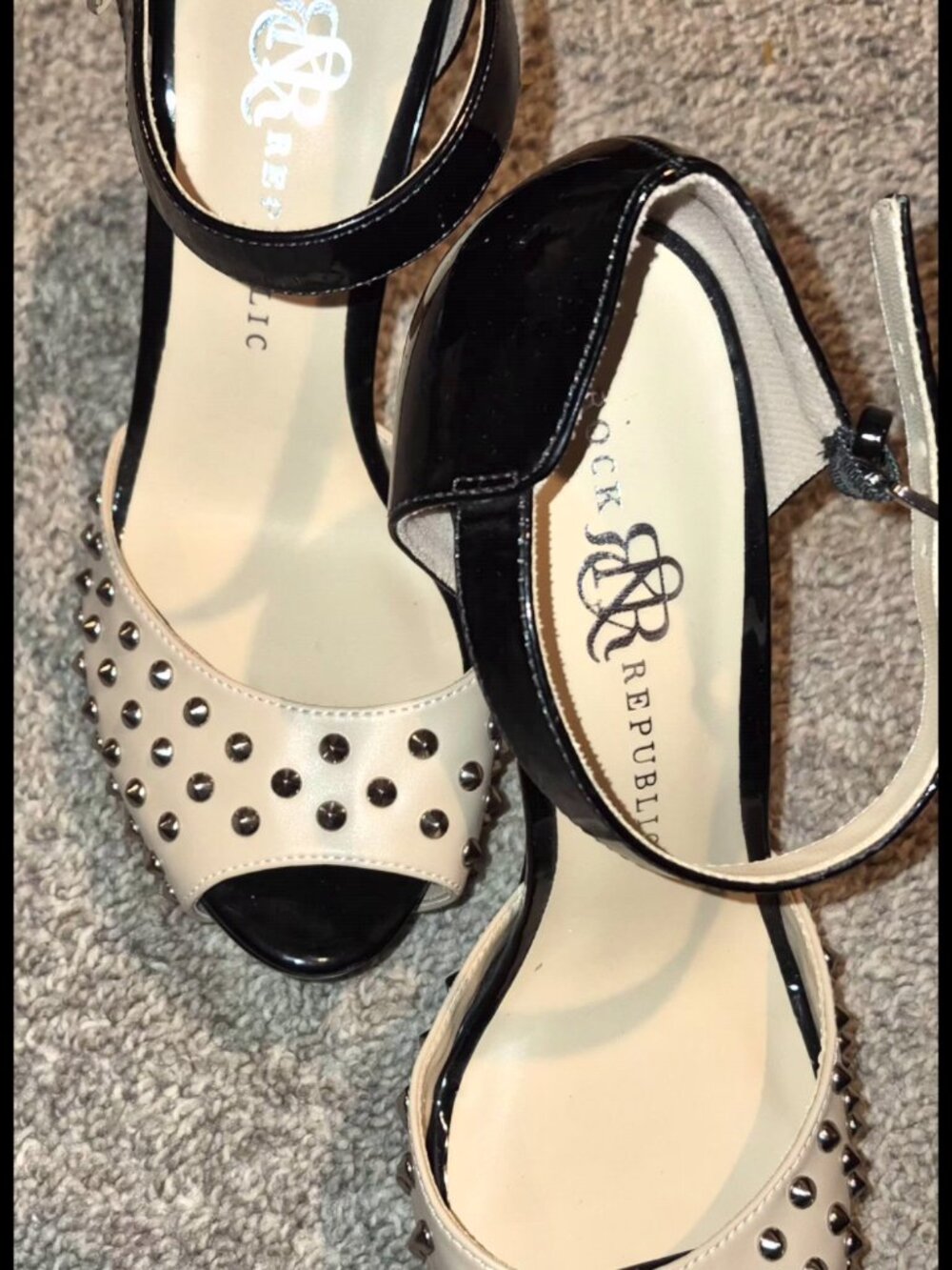 Rock Republic studded heels